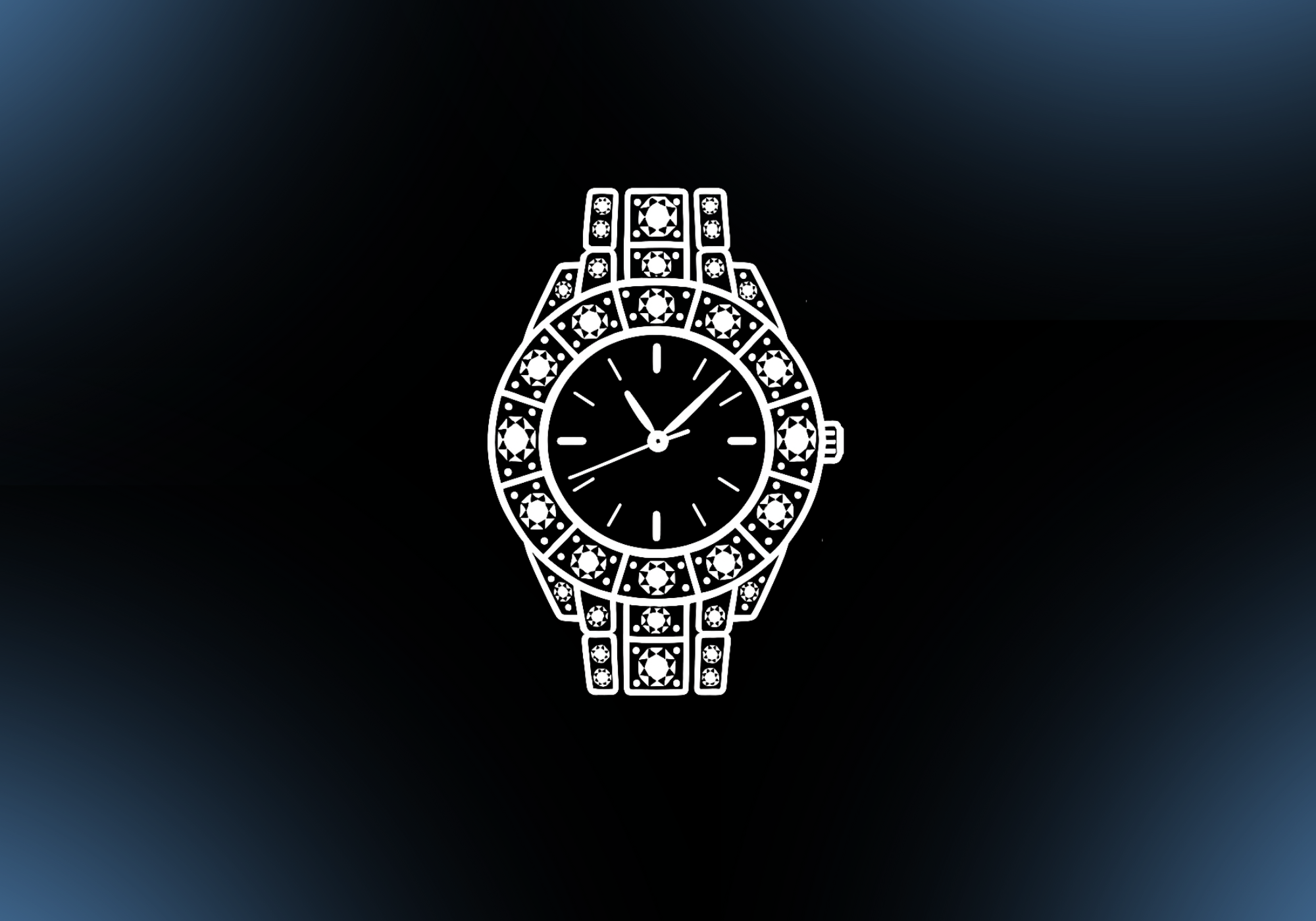 moissanite watch bundle